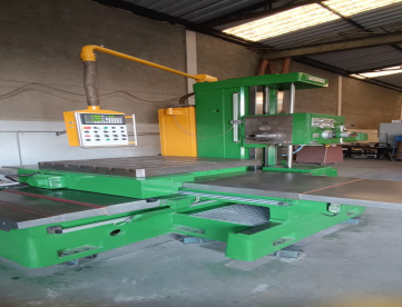 MANDRILHADORA MECÂNICA - WOTAN B75 - 1400MM X 1000MM X 900MM - COMPLETA E REFORMADA