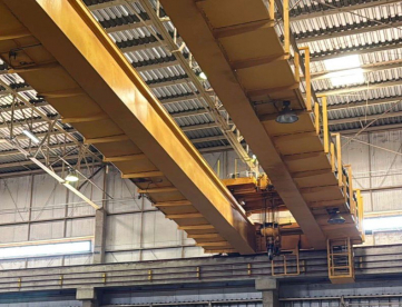 Foto: PONTE ROLANTE TORQUE -VÃO 28,40 MTS X 30 TONS + AUXILIAR 10 TONS - CLASSE D
