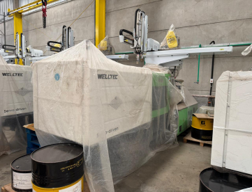 Foto: NJETORA DE PLÁSTICO - WELLTEC - 160Se II - ANO 2019 - COM ROBÔ