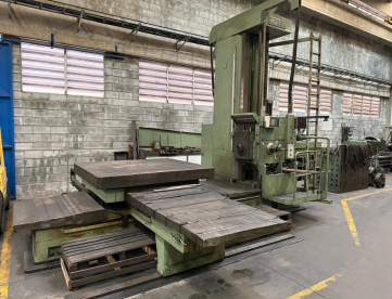 Foto: MANDRILHADORA MECÂNICA WOTAN B150-S - 3500MM X 2500MM X 1500MM - MESA 1840 X 2000MM