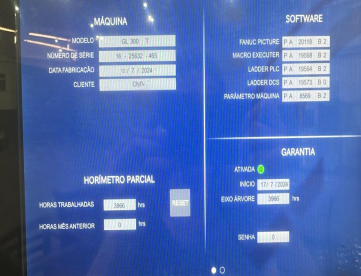 Foto: CENTRO DE TORNEAMENTO - ROMI - GL300T - ANO 2024 - 330 x 540 MM