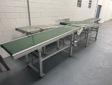 Foto: VENDO LOTE DE 5 EXTEIRA TRANSPORTADORA COM RODIZIO - 2700 MTS X 900- NOVAS SEM USO