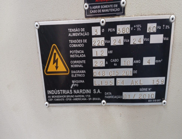Foto: Torno CNC Nardini Logic 195 