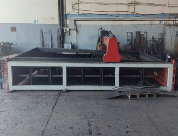 Foto: MÁQUINA DE CORTE A PLASMA CNC KEEL AUTOMAÇÃO KSD 6000A 2500X6000MM