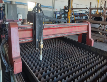 Foto: MÁQUINA DE CORTE A PLASMA CNC KEEL AUTOMAÇÃO KSD 6000A 2500X6000MM