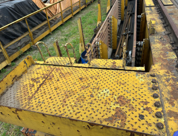 Foto: PONTE ROLANTE - VILARES - 50TON - AUXILIAR 15TON - COMPLETA COM PAINEL ELETRÔNICO