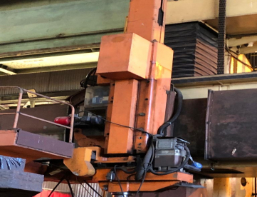 TORNO CNC VERTICAL - BLANSKO - PLACA 7000MM - ALTURA 4270MM - ENTRE COLUNAS 11000MM - FERRAMENTAS ACIONADAS