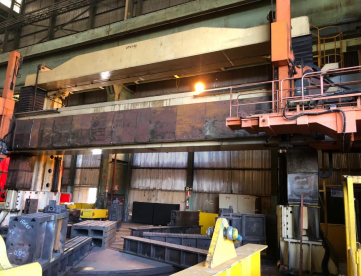 Foto: TORNO CNC VERTICAL - BLANSKO - PLACA 7000MM - ALTURA 4270MM - ENTRE COLUNAS 11000MM - FERRAMENTAS ACIONADAS