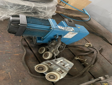 Foto: BRAÇO ARTICULADO - SAMM - ALTURA 5 MTS - BRAÇO 3,5 MTS - TALHA 250 KG