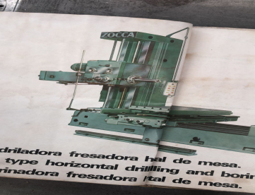 Foto: MANDRILHADORA CONVENCIONAL - ZOCCA - MFZ-110 - 2000 x 1600 x 1600 MM