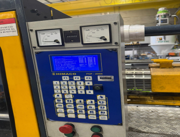 Foto: INJETORA DE PLÁSTICOS - HIMACO - ATIS 1500 -740 LHT - ANO 2002 - 150 TONELADAS