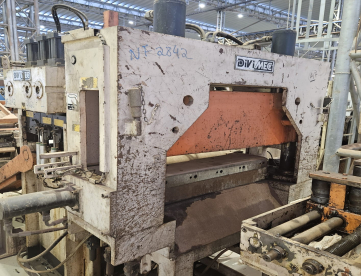 Foto: LINHA DE CORTE DE CHAPAS LONGITUDINAL - DIVIMEC - COM FERRAMENTAL COMPLETO - 400 MTS/MINUTOS