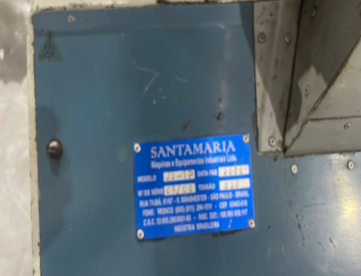 Foto: LINHA COMPLETA EXTRUSÂO DE TUBOS PLASTICOS -MARCA SANTA MARIA -MODELO JS-1P- ANO 2002