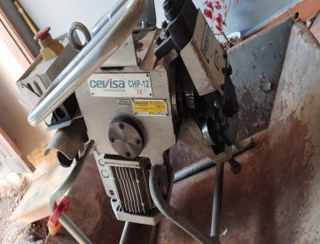 CHANFRADORA ELETRICA - CEVISA - CHP 12 - ANO 2022 - IDEAL PARA PREPARAR JUNTA PARA SOLDAGEM