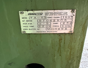 Foto: RETIFICA PLANA - FERDIMAT - TA-63 - 375MM X 640MM - ANO 1993