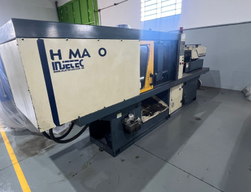 Foto: MÁQUINA INJETORA DE PLÁSTICOS -  HIMACO - RAPID 1500-810LHS - ANO 2000