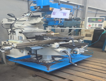 Foto: FRESADORA FERRAMENTEIRA CHINESA - MODELO 4H(X6325 - ISO 40 - ANO 2025 - COM INVERSOR DE FREQUÊNCIA