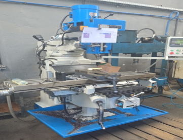 FRESADORA FERRAMENTEIRA CHINESA - MODELO 4H(X6325 - ISO 40 - ANO 2025 - COM INVERSOR DE FREQUÊNCIA