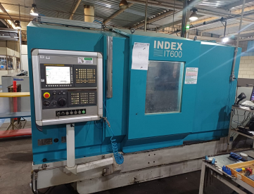 CENTRO DE TORNEAMENTO - INDEX -  IT600 - ANO 2013 - DUPLA TORRE E FERRAMENTAS ACIONADAS - MÁQUINA MUITO NOVA