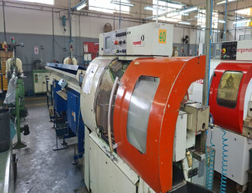 TORNO CNC - ERGOMAT - TB60 - ANO 2000 - COMANDO MCS