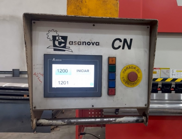 Foto: DOBRADEIRA CN CASANOVA - ANO 2002 - CAPACIDADE 160 TON - 3000MM/8MM