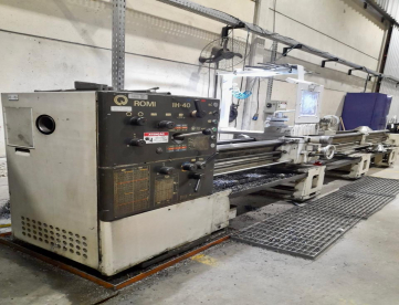 TORNO MECÂNICO - ROMI - IH40 - 650 x 4.000 MM - PASSAGEM ARVORE 104 MM