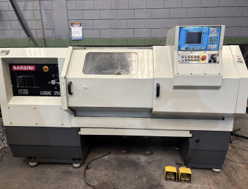 TORNO CNC MARDINI LOGIC250 -TIPO GANG -BARRAMENTO 1000 x500