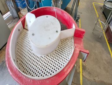 Foto: Tamboreador Vibratório tipo Espiratrom - Citron C100