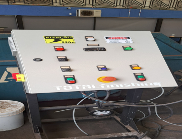 Foto: Tamboreador Vibratório tipo Espiratrom - Citron C100