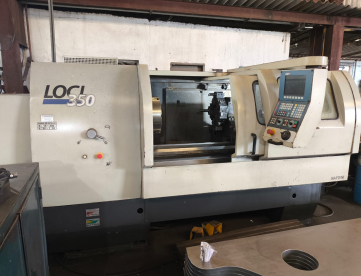 TORNO CNC - NARDINI - LOGIC 350 - 700MM X 2000MM - HIDRÁULICO - ÁRVORE 120MM - ANO 2013