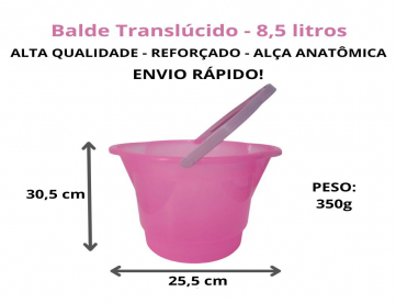 VENDO LOTE DE 04 MOLDES DE BALDE + ALÇA - PRIMEIRA LINHA -TODOS EM OPERACÃ0