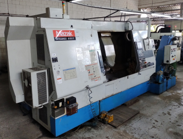 CENTRO DE TORNEAMENTO MULTITAREFA - MAZAK - INTEGREX 400Y - 5 EIXOS - ANO 2001