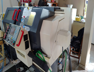 TORNO CNC - TIMEMASTER - CKE6140i - 400 x 1.000 - ANO 2008 - COMANDO FAGOR 8035