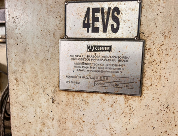 Foto: FRESADORA FERRAMENTEIRA - CLEVER - 4EVS - ISO40