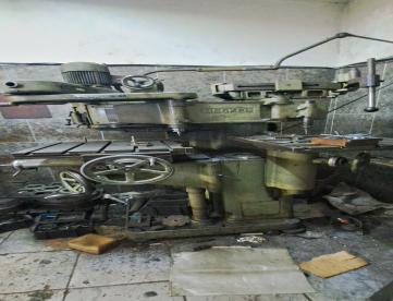 Foto: PANTÓGRAFO ALEMÃO - FRIEDRICH DECKEL - KF-1