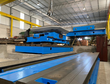 Foto: MANDRILHADORA FLOOR TYPE - TOS WANSDORF - 7000MM X 3000MM X 900MM + 500MM