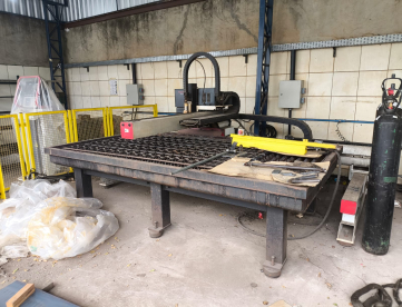 CORTE A PLASMA CNC - HYPERTHERM - SHAPE RUNNER - OXIPIRA - 1500MM X 3000MM