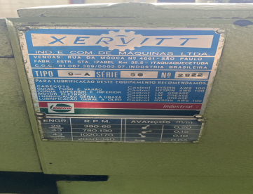 Foto: TORNO REVOLVER - XERVITT - S-A 1.1/2"