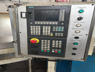 Foto: CENTRO DE USINAGEM PROMILL - COMANDO SIEMENS 808D- 2000 X 800 X 700MM-ANO 2010