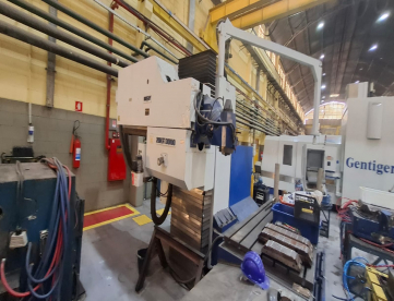 Foto: FRESADORA DE BANCO FIXO ZAYER 20KF3000 -CURSO  X 2700 Y 1200 Y 1000 - ANO 1997