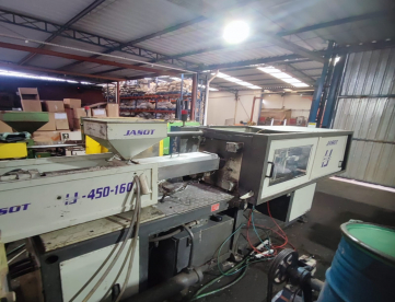 Foto: INJETORA DE PLÁSTICOS - JASOT 450/160 - TONELADAS - ANO 2001