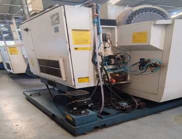 Foto: CENTRO DE USINAGEM VERTICAL - ROMI - D800 - COMANDO FANUC SÉRIES 0i - CURSOS: 800X530X580MM - REFRIGERAÇÃO INTERNA / ANO 2009