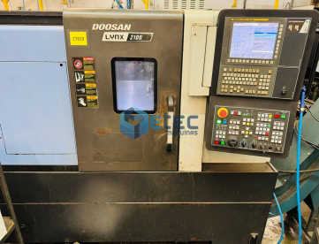 TORNO CNC - DOOSAN - LYNX 2100 - ANO 2019 - COMANDO FANUC 0i-TF