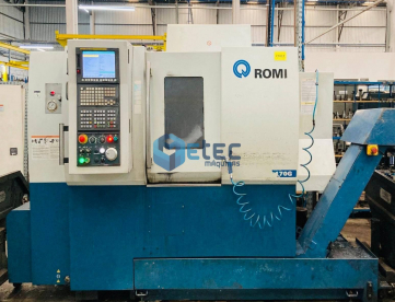 TORNO CNC - ROMI - GL 170G - TIPO GANG - ANO 2019 - COMANDO FANUC 0i-DCTF