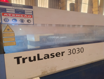 Foto: CORTE LASER - TRUMPF 4kW – TRULASER 030 – MESA 3000 x 1500