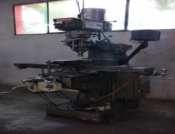 FRESADORA FERRAMENTEIRA - VEKER - 406 I - ISO 30 - 1220MM X 230MM - ANO  2005