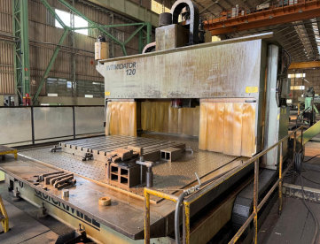 Foto: CENTRO DE USINAGEM TIPO PORTAL (GANTRY) - QUICKMILL - INTIMIDATOR 120 - ANO 2008 - COMANDO FANUC - 4.775 x 3.048 x 762 MM