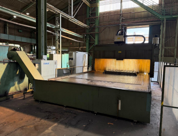 Foto: CENTRO DE USINAGEM TIPO PORTAL (GANTRY) - QUICKMILL - INTIMIDATOR 120 - ANO 2008 - COMANDO FANUC - 4.775 x 3.048 x 762 MM