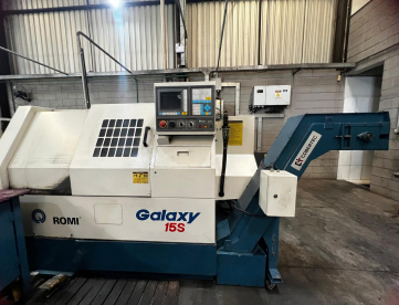 CENTRO DE TORNEAMENTO ROMI GALAXY 15S - TOTALMENTE REFORMADO