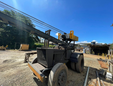 Foto: guindaste industrial a diesel 5 toneladas / 10 ton